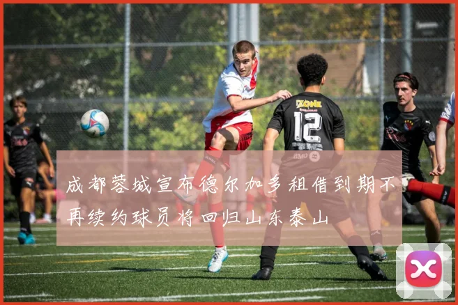 成都蓉城宣布德尔加多租借到期不再续约球员将回归山东泰山